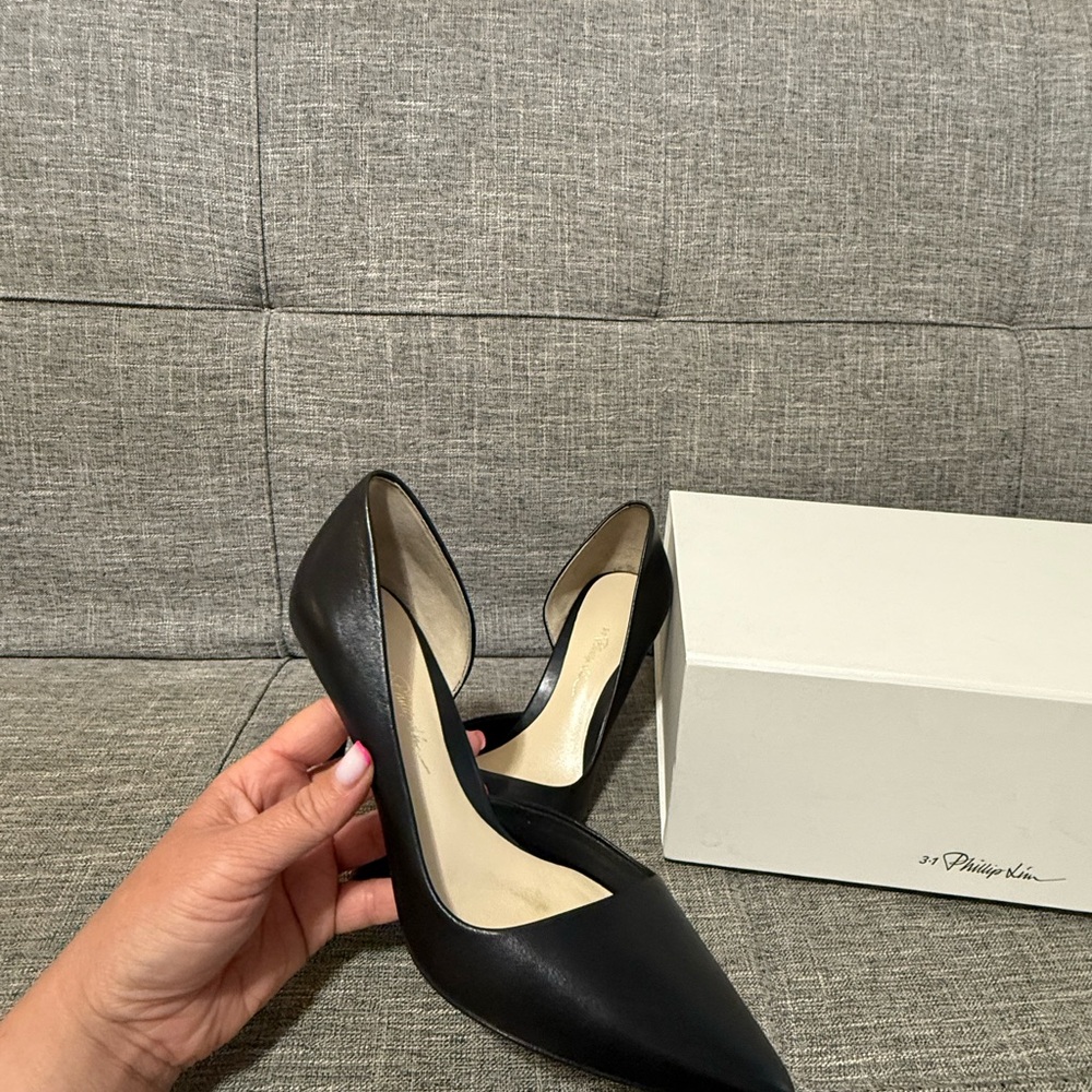 3.1 Phillip Lim Black Heels Elegant Pumps